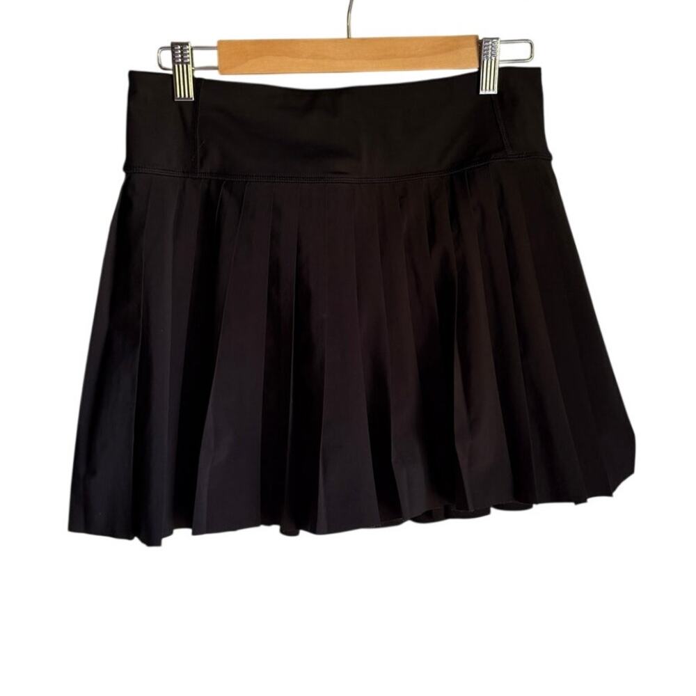 Athleta Elevate Pleated Golf Skort Black Size Small Athletic Tennis